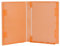 2.5inch SSD Storage Box Anti Static Nonslip Shockproof for Hard Disks (Orange)