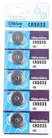 Mtucegi Pack of 5/10 CR2032 Battery Long Lasting High Capacity CR2032 3V Coin Button Cell Lithium Batteries for LED Light Toy