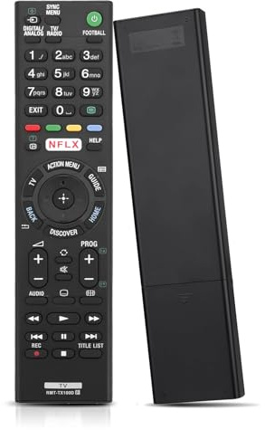 Ersatz Fernbedienung RMT-TX100D kompatibel mit Sony Bravia TV – zuverlässige Sony Fernbedienung TV Bravia Alternative, einfache Bedienung, stabile Signalübertragung