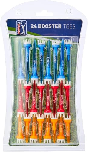 PGA TOUR Booster Tee da Golf, 24 Pezzi