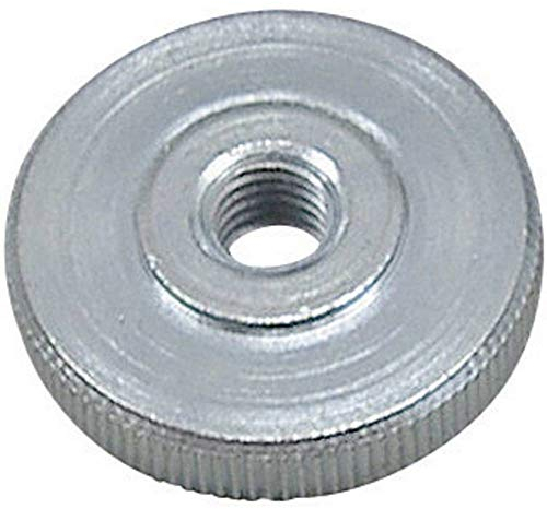 TOOLCRAFT DIN 467-5 ZN Rändelmuttern M5 DIN 467 Stahl verzinkt 10 St.