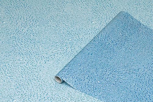 d-c-fix vinilo adhesivo para cristales ventanas gotas autoadhesivo opaco translúcido privacidad decorativo para mampara de ducha baño lámina pegatina 45 cm x 2 m