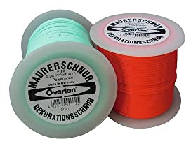 Maurerschnur Länge 50m Durchmesser 2,0mm grün Reißkraft 29kg