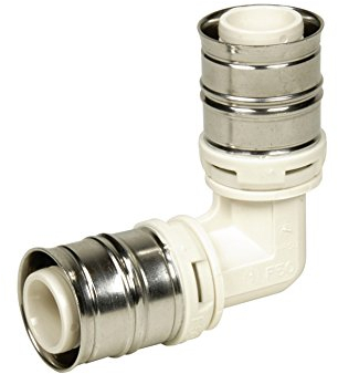 Fränkische Rohrwerke Alpex F50 Profi 90 Grad 16mm Synthetischer Gummi Hardware-Rohr