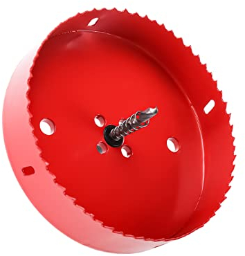 FreeTec 155mm Corn Hole Drilling Cutter Cornhole Boards Hole Saw Blade for Cornhole Game 6 inch