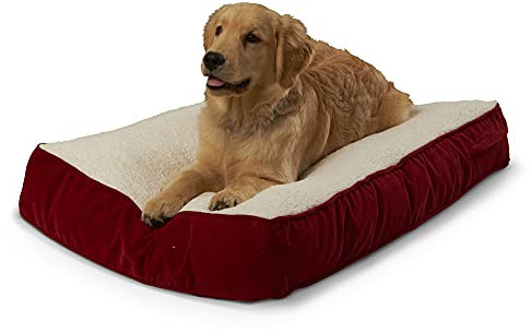 Happy Hounds Buster Hundebett, rechteckig, 91,4 x 61 cm, Rot