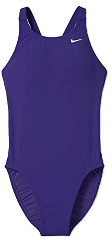 Nike Fastback One Piece Badeanzug Damen, Damen, Trainingsanzug, NESSA001-536, Violett (Court Purple), 30