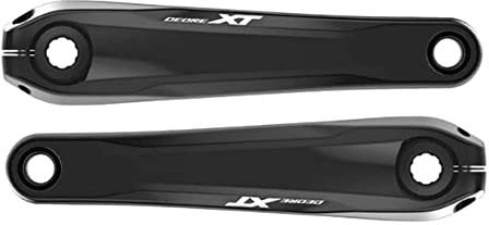 Shimano Deore XT Hollowtech E-MTB Crank Arm Set - FC-M8150, 160MM, W/O Chainring, Chain CASE NOT Compatible - IFCM8150MX