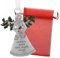 Ganz U.S.A., LLC Engel mit Stechpalmen-Kardinals erscheinen, wenn Engel in der Nähe sind, Ornamente, Weihnachtsbaumdekoration, Geschenke, präsentiert in einer roten Weihnachtstüte und Geschenkbox
