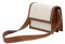 JW PEI Mini Flap Bolsos Bandolera para Mujer - Lona Beige