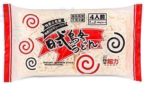 Chewy Japanese Fresh Udon Noodle 200gr x 20 pack
