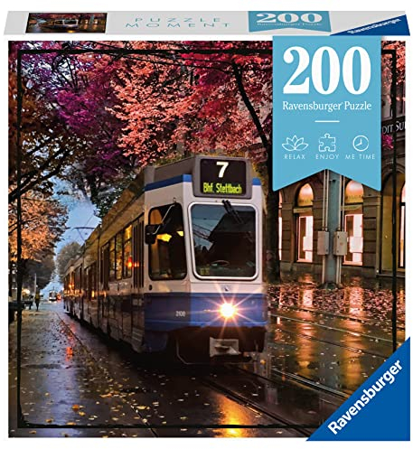 Ravensburger Puzzle Moment 17368 Zürich - 200 Teile Puzzle für Erwachsene und Kinder ab 8 Jahren