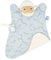 KALOO - Doux Sommeil - Mein Beruhigendes Plüschschaf - 40 cm Großes Schmusetuch für Babys Baumwolle und Mikrovelours - Blau - Ab Geburt, K221002