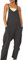 RPAEOY Salopette Donna Tuta Jumpsuit con Tasca Allentata Tutine Estive Unita Pantaloni Senza Maniche Taglie Forti Sciolto Comoda (Nero,L)