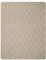 Villeroy & Boch® Wohndecke Carré French Linen I weiche Kuscheldecke aus Baumwollmischgewebe I beige Sofa-Decke in 150x200 cm I Made in Germany I nachhaltig produzierte Decke mit grafischem Muster