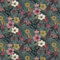 SOPHIE LAURENCE Floral Orchid Wallpaper Pink Yellow Exotic Tropical Palm Leaves Smooth - Textured, Washable, Strippable - Paste The Paper Feature Wallpaper (Teal, Full Roll)