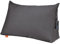 sleepling Rückenkissen Keilkissen für Bett und Sofa, Lendenkissen, dreieckiges Lesekissen, Kissen mit abnehmbarem waschbarem Bezug, Seitenfach, 70 cm breit, dunkelgrau