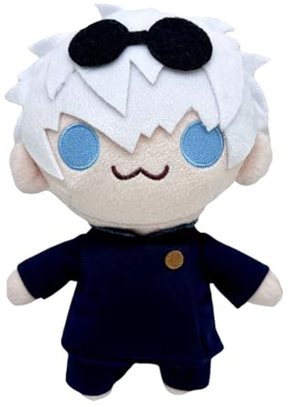 Gojo Satoru Plüschies Anime Geto Suguru Weiches Plüsch Niedliches Plüsch Anime Peripherie Geschenk Sammlerstück für Mädchen und Jungen