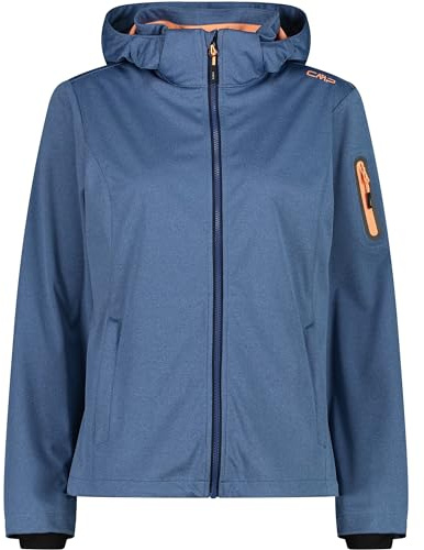 CMP Damen Light Melange Softshell Jacke, provenza mel, S