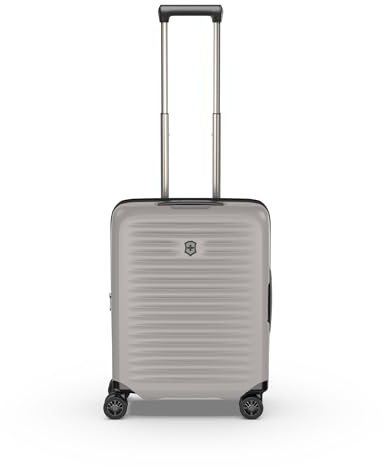 Victorinox Airox Advanced Global Hardside Carry-On, Handgepäcktrolley, Leicht, Damen/Herren, 40 x 20 x 55 cm, 35 l, Erweiterbar, Beige