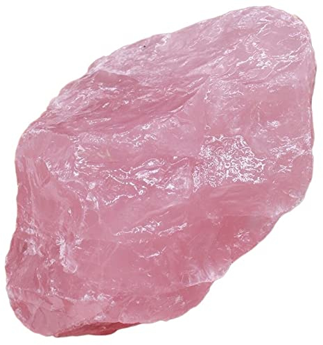 AUOQKQUT 1pc oder 200g Natürliche Rose Quarz Stein Probe Rosa Kristall Stein Hause Dekoration Geschenk Haus Dekoration(Size:25-30g)