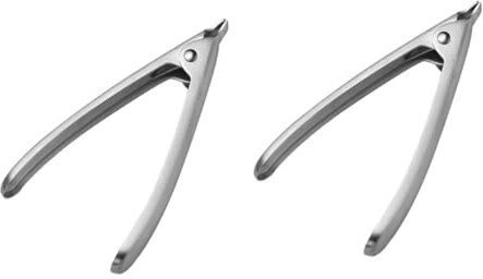 Amosfun 2st Muschelöffner Aus Edelstahl Muschelklemme Austernschäler-werkzeug Austernöffner-werkzeug Dexter-russell-messer Austernschälwerkzeug Küchenhelfer Silver Rostfreier Stahl