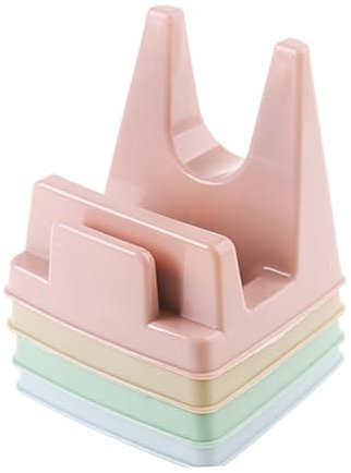 TOPBATHY Estante Para Tapa De Olla 2 Piezas Base Resistente Y Colector De Goteo Para Una Cocina