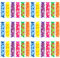LUCKNIGHT 36 Stück Mini Textmarker, Bonbon Textmarker, Marker Stifte Bonbon Textliner Stifte für Kinder, mit verschiedenen Fruchtmustern, Lustige Schreibwaren Highlighter Schule Mitgebsel Füllungen