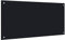Myheimly Küchenrückwand Spritzschutz Fliesenspiegel Glasplatte Rückwand Herdspritzschutz Wandschutz Herd Küche Hartglas Schwarz,100 x 50 cm