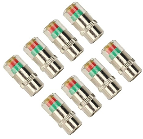 8-teiliges Auto-Reifendruck-Monitor-System -35 Psi, 2,4-bg-Sensorindikator mit 3-Farben-Warnungen Zur Gewährleistung des Ordnungsgemäßen Reifendrucks und der Sicherheit