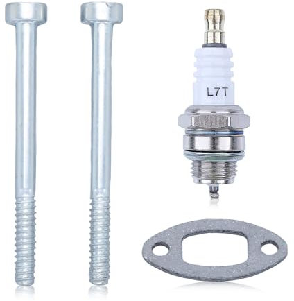 Mtanlo Kit di guarnizioni per bulloni di scarico silenziatori per soffiatori a fogli Stihl BG55 BG65 BG85 BG45 BG46 SH55 SH85 Ricambio 4140 149 0602, 9075-478-4268