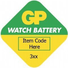 Für GP Knopfzelle Silberoxid SR66 1,5 V/SR626SW 30mAh