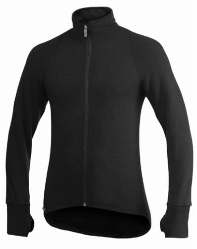 Woolpower 400 Jacket Men - Midlayer Merino Jacke,black,M