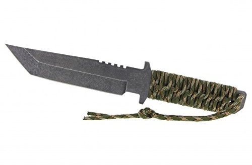G8DS® Überlebensmesser Survival Knife V-Kong II Tantoklinge inkl. Nylonetui 7876