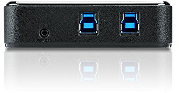 Aten US234 hub de interfaz USB 3.0 (3.1 Gen 1) Type-B 5000 Mbit/s Negro - Concentrador (USB 3.0 (3.1 Gen 1) Type-B, USB 3.0 (3.1 Gen 1) Type-A, 5000 Mbit/s, Negro, De plástico, 1,2 m)