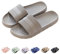 Chaussons Sandales Pantoufles d'été antidérapantes Hommes & Femme Salle de bain Couples Chaussures de plage décontractées, Gris, EU 42/43 (270mm)