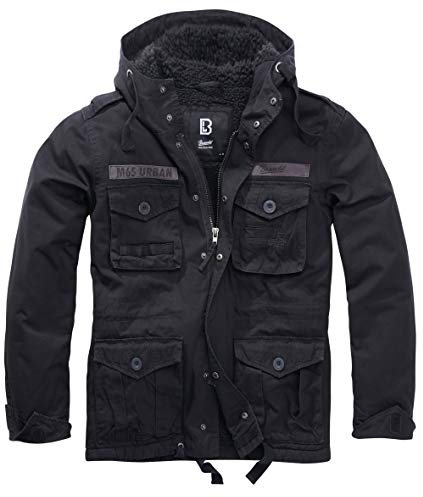 Brandit M65 Urban Winterjacke Schwarz Gr. 3XL
