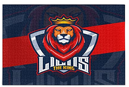 Res König Der Löwen Puzzles 500 1000 Teile für Erwachsene Spielzeug Puzzle Spiel für Mädchen(Jedes Foto kann individuell angepasst Werden)