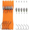 Dovesun Angelsets Angelzubehör Set Carolina Rig Kit für Barschangeln Gewichte Angeln Sinker 10g(3/8OZ)