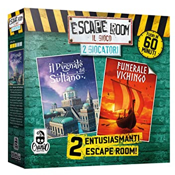 Cranio Creations - Escape Room 2 giocatori Orient, L'Emozione di Una Vera Escape Room a Casa Vostra, Edizione in Lingua Italiana