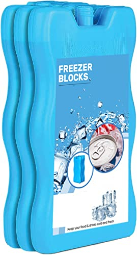 RMTL Ice Cooler Freezer Board Reusable Blocks Keeps Food Fresh and Drink Cools Powerful Chillers Ideal for a Picnic Lunch Boxes Cool Bags (3)