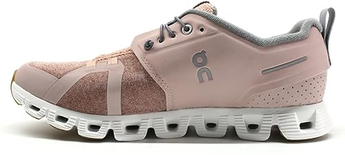 On Running Damen Cloud 5 Terry Sneaker, Doe White, 41 EU