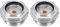 PATIKIL Air Compresseur Huile Vue Verre, 2 Paquet M30*1.5 Mâle Filetage Aluminium Alliage Huile Liquide Niveau Jauge Air Compresseur Pièces avec O-anneau