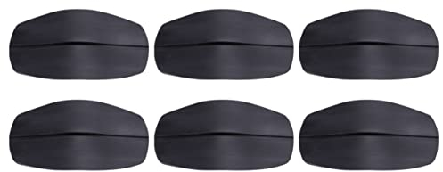 iplusmile 6stücke Schulterpolster Rutschfeste Unsichtbare Schulterpolster Druckentlastung Für Für Schwarz