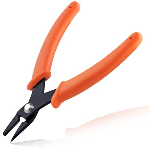 LEONTOOL Clip Spring Removing Pliers for Watch Spring Bar Tool, Point Jaws
