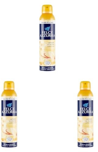 Felce Azzurra Aria di Casa Spray Ambiente Vaniglia E Monoi (Confezione da 3)