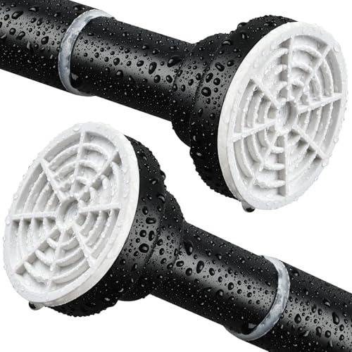 Shower Curtain Rod, Stainless Steel Extendable Shower Curtain Pole Tension Rods for Curtain No Drilling Shower Curtain Rail Net Curtain Poles for Bathroom Window Kitchen Wardrobe 125-240cm,Black