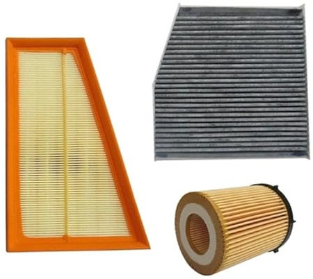 VHJIO Auto Motore Filtro Aria Filtro Abitacolo Filtro Olio for Mercedes Benz CLA C117 X117 X156 2013-2019 CLA 180 200 220 250 260 modalità Filtro 2700940004 Filtri abitacolo