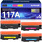 ZIPRINT 117A Kompatibel für HP 117A Toner Set für Toner HP Color Laser MFP 178nwg 178nw MFP 179fwg 179fnw 150nw 150a W2070A W2071A W2072A W2073A Toner (Schwarz Cyan Gelb Magenta, 4er-Pack)