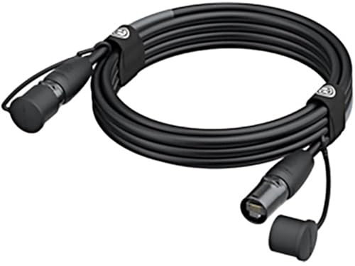 Neutrik NKE5E-E1E1-M0020 RJ45 Netzwerkkabel, Patchkabel 2 m Schwarz 1 St.